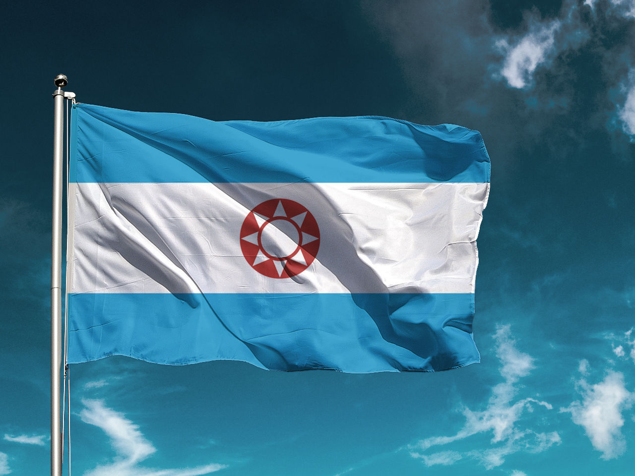 Caleb Norman city flag redesign.